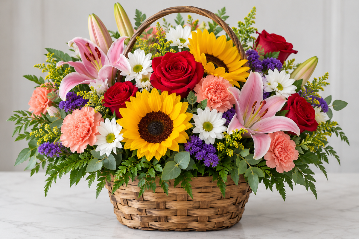 Garden Cheer Basket